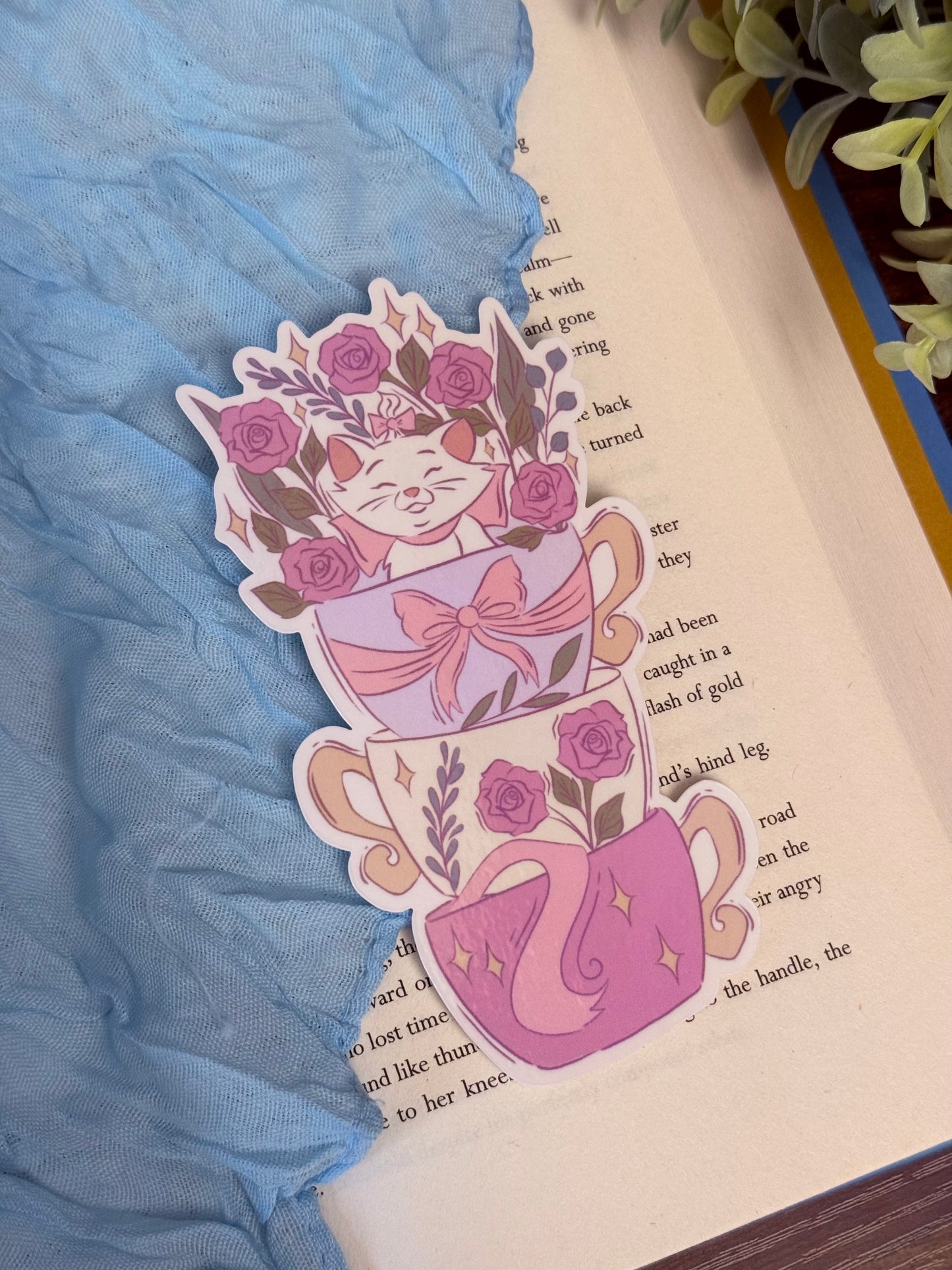Proper Lady Teacup Bookmark | Teacup Buddies