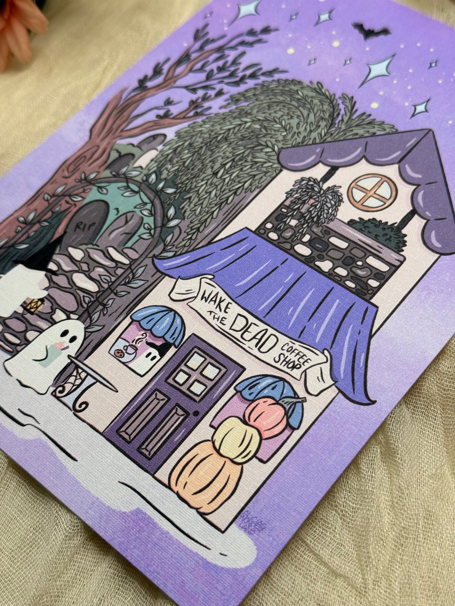 Wake the Dead Coffee Print