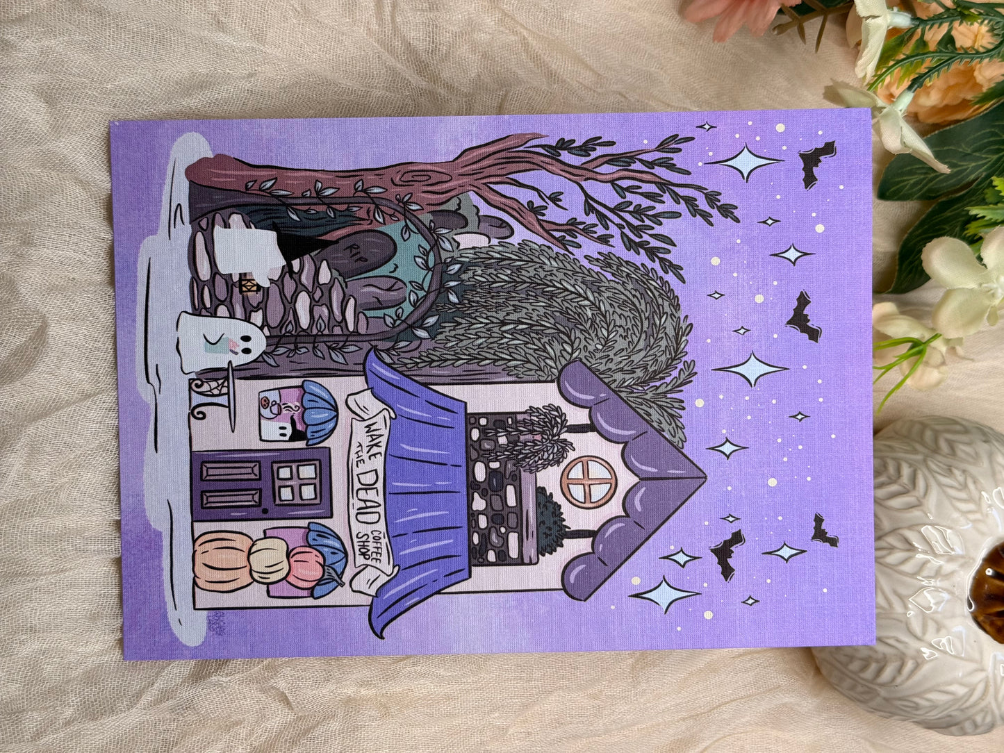 Wake the Dead Coffee Print