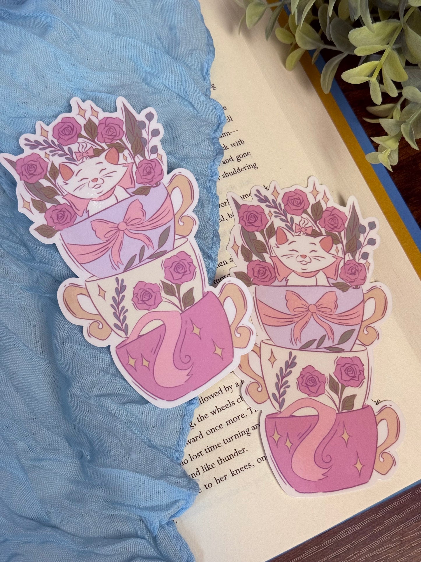 Proper Lady Teacup Bookmark | Teacup Buddies