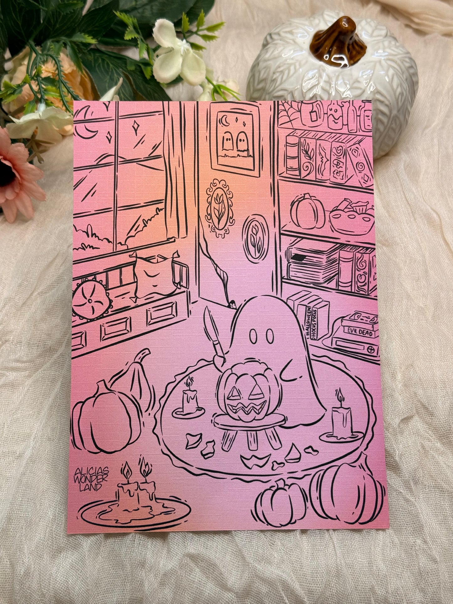 Hobbies of a Ghost Print