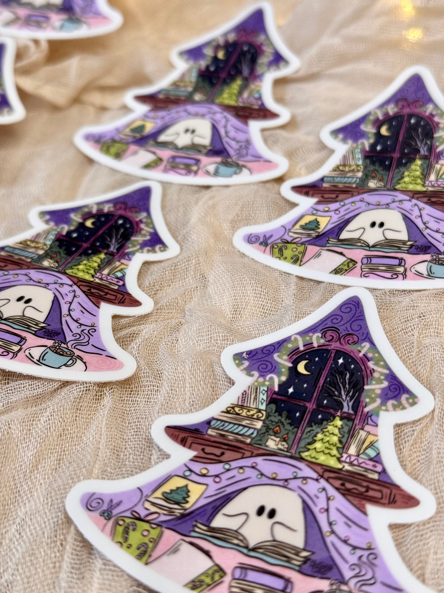 Cozy Reading Corner Sticker