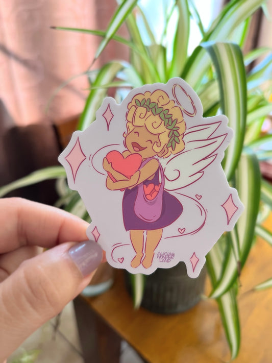 Cupid Cutie Vinyl Sticker