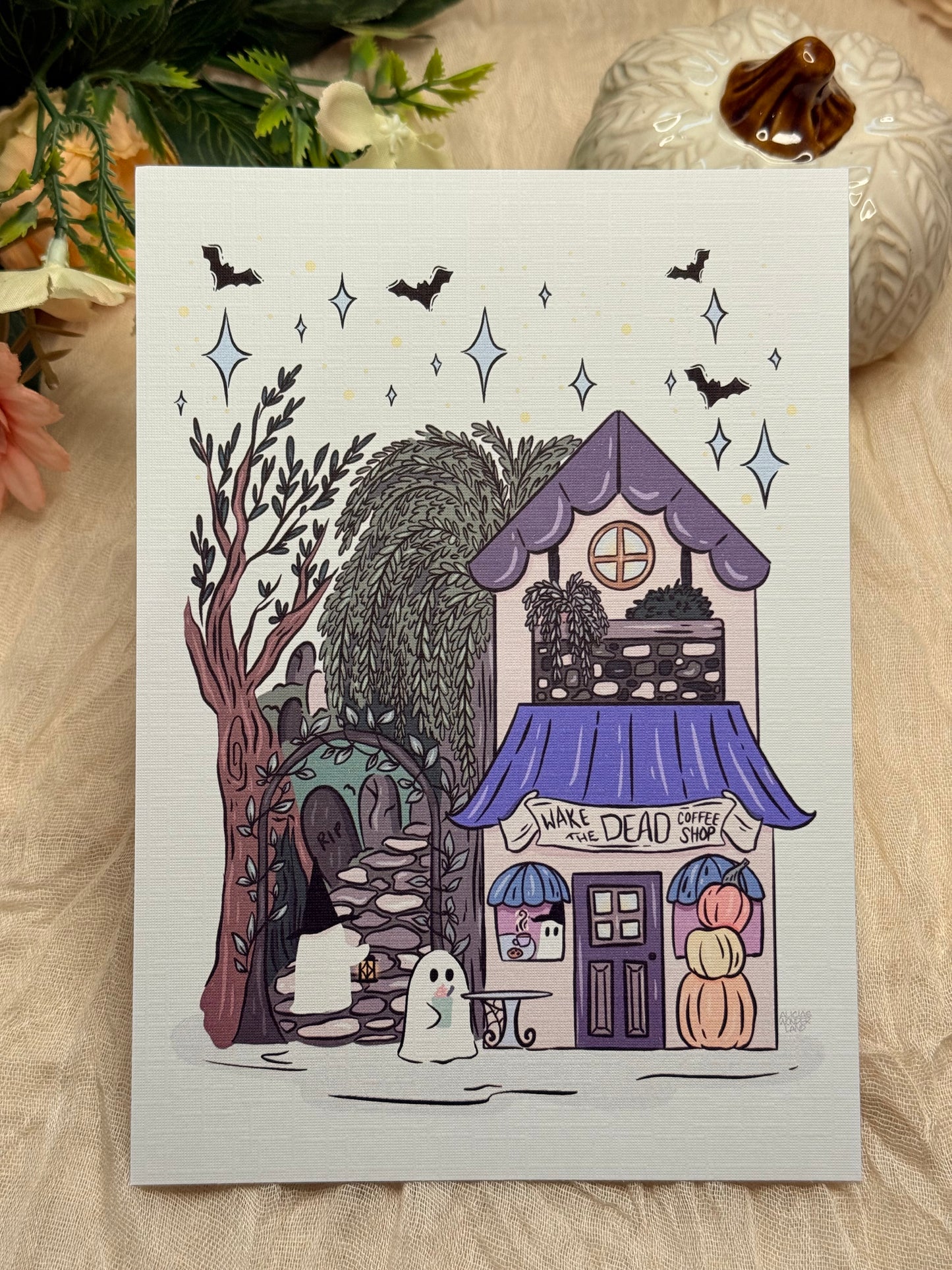 Wake the Dead Coffee Print