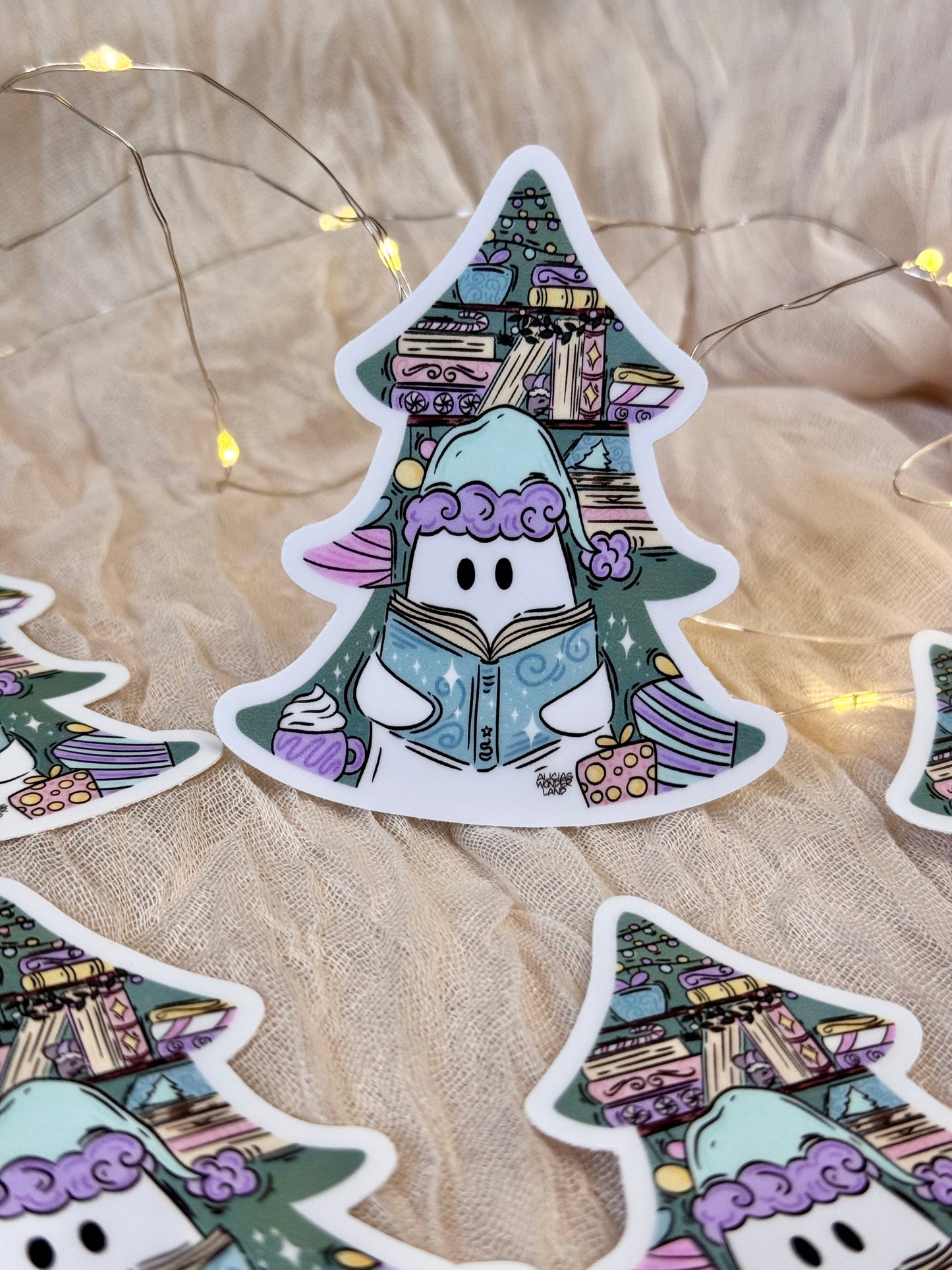 Cozy Reading Corner Sticker