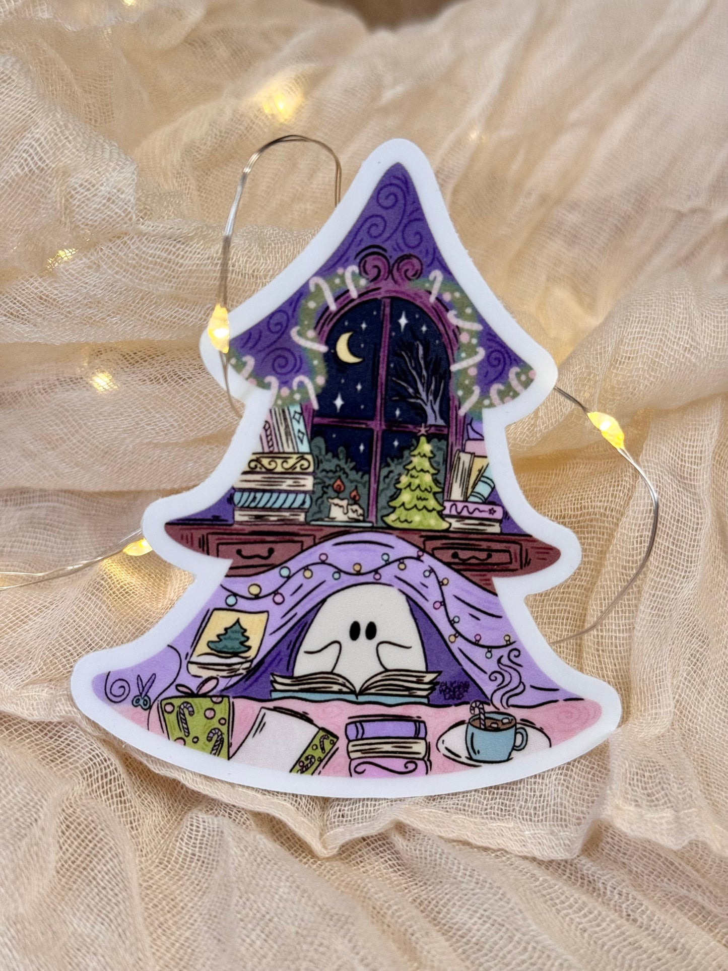 Cozy Reading Corner Sticker