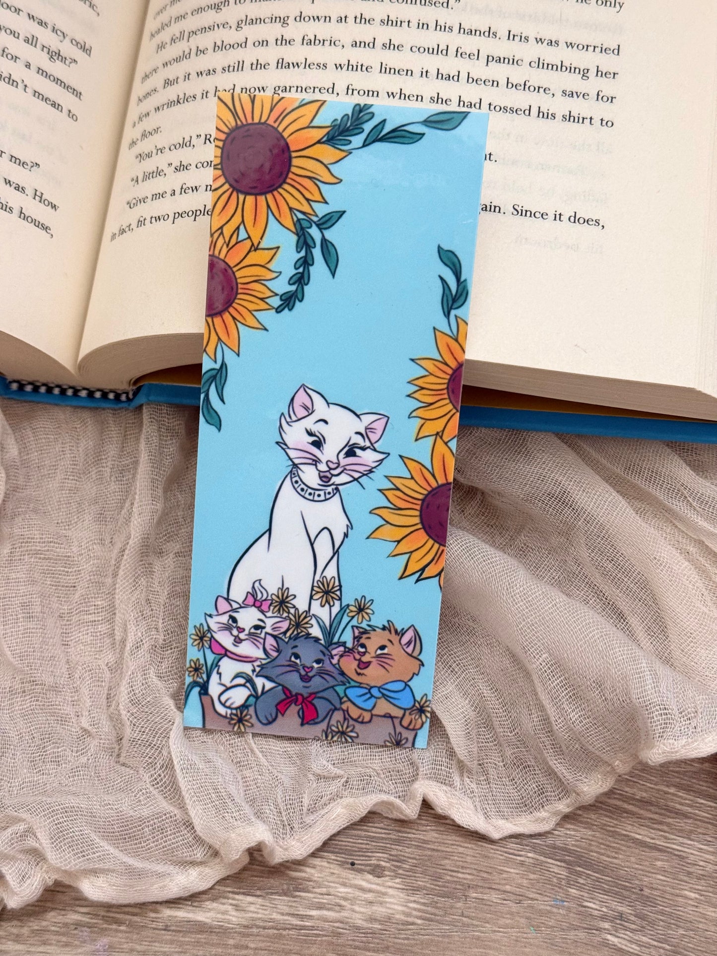 Sunflowers & Mom Bookmark