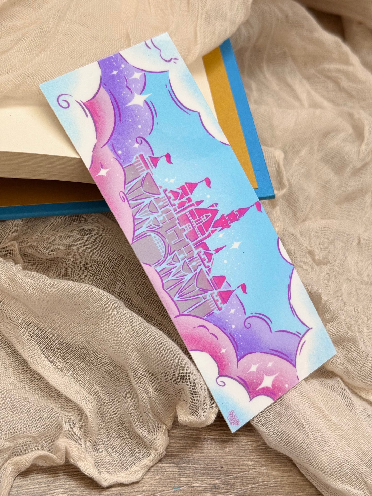 Pink Castle Bookmark