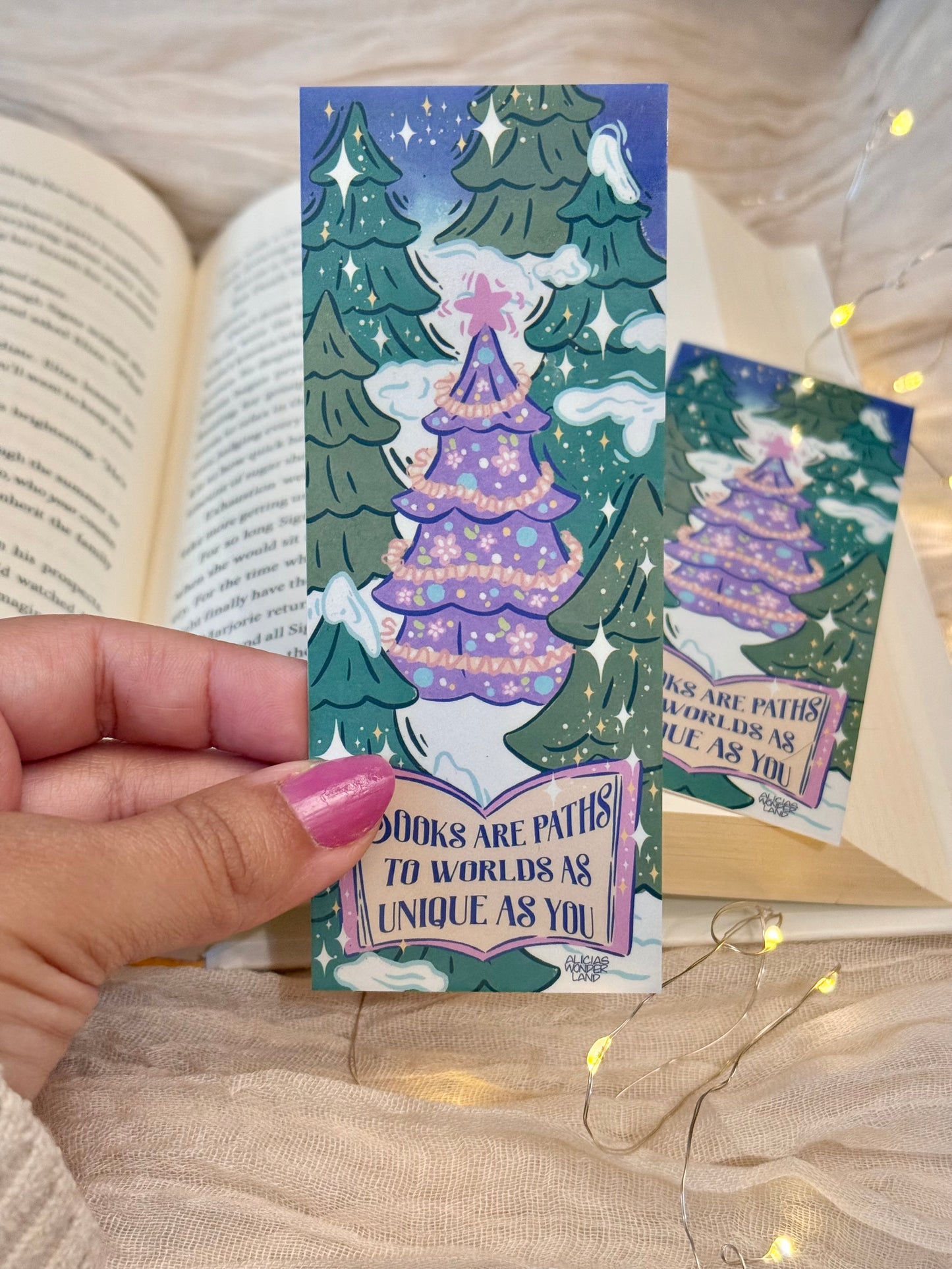 Christmas Tree Bookmark
