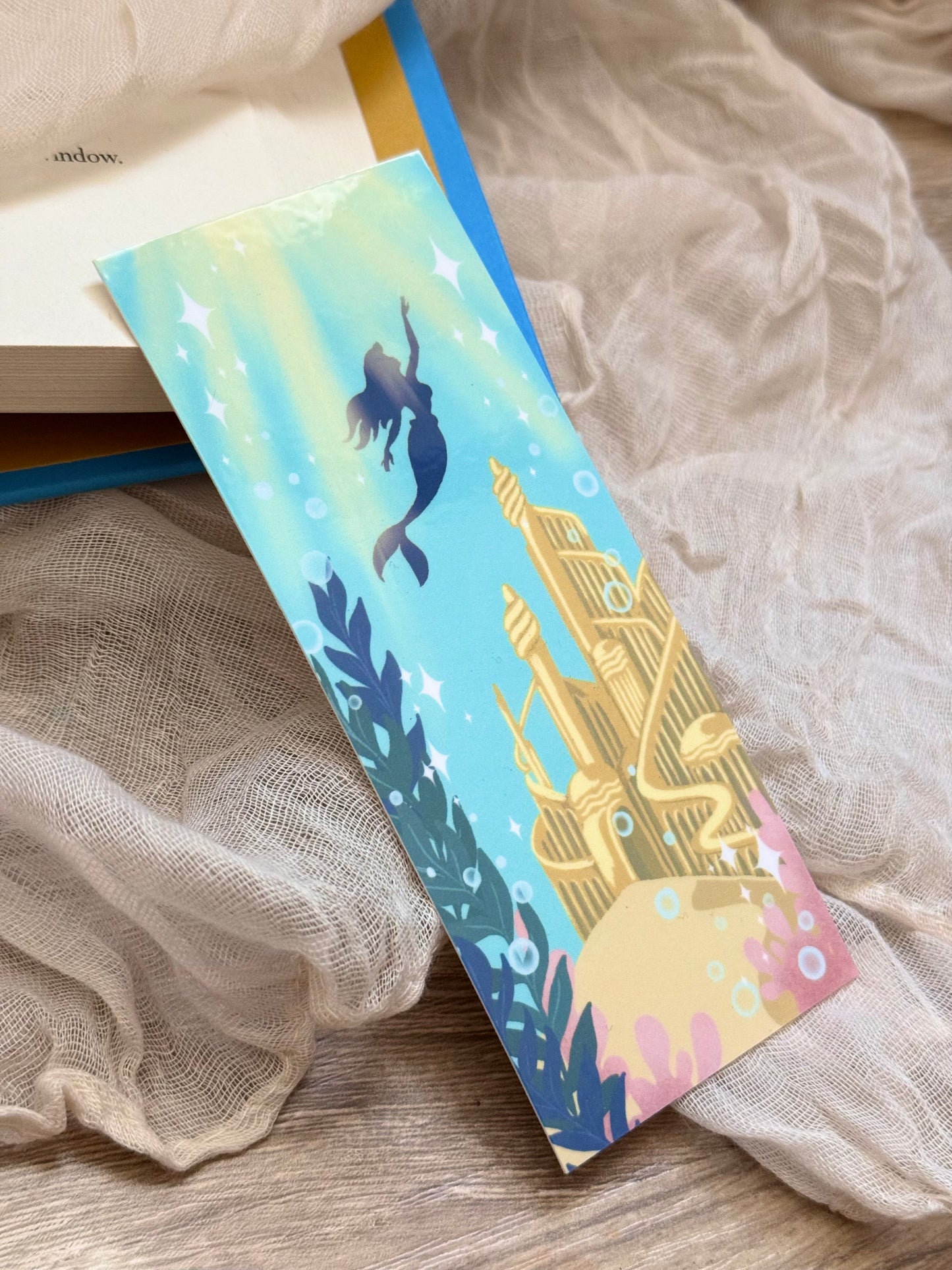 Mermaid Castle Bookmark