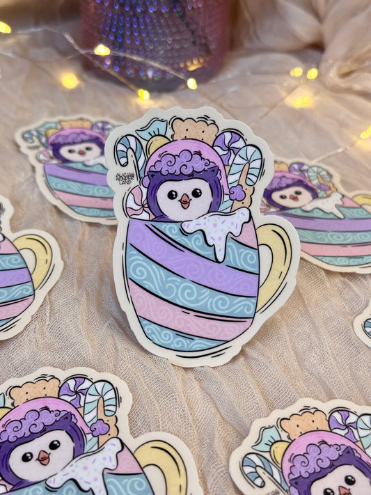 Sweet Owl Mug Sticker