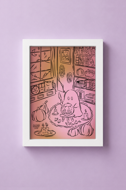 Hobbies of a Ghost Print