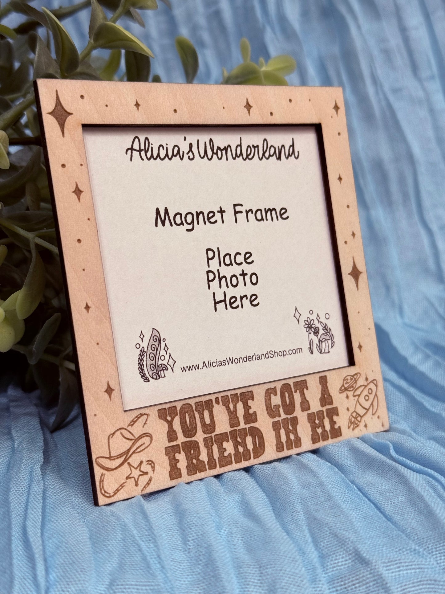 Friend in me Magnet Wood Frame