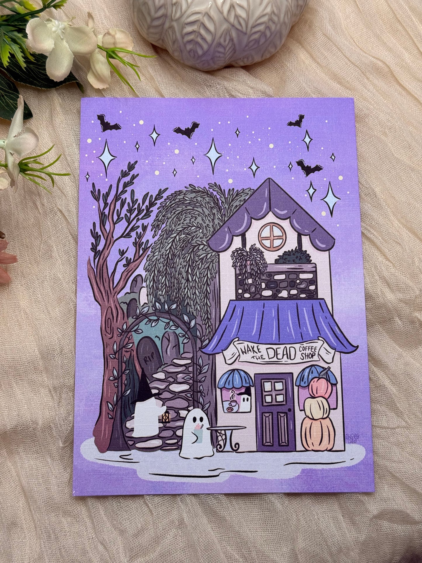 Wake the Dead Coffee Print