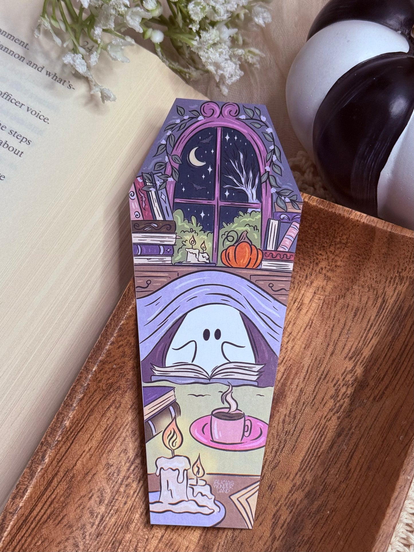 Cozy Covers & Books Bookmark