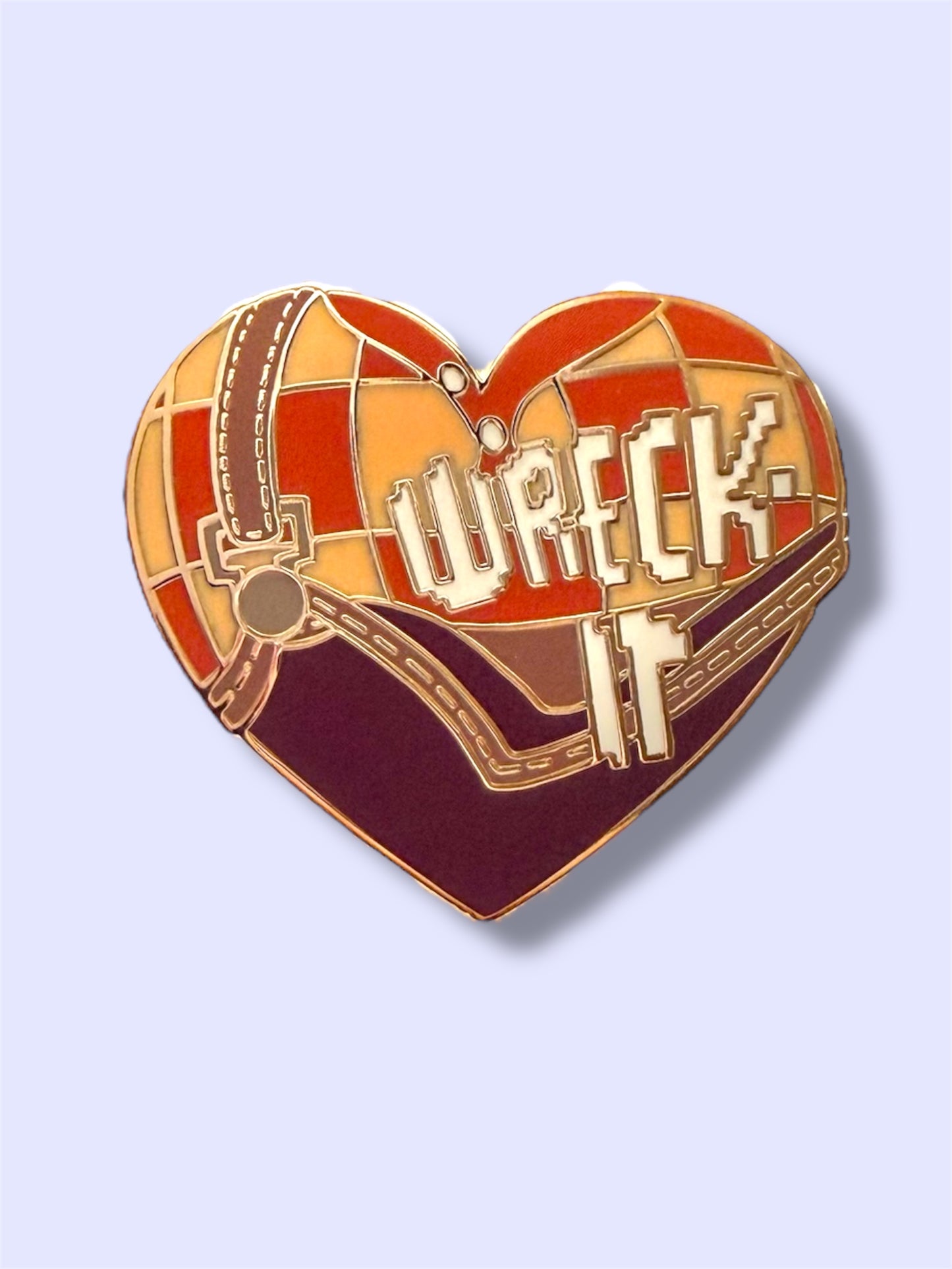Wreck it Enamel Pin