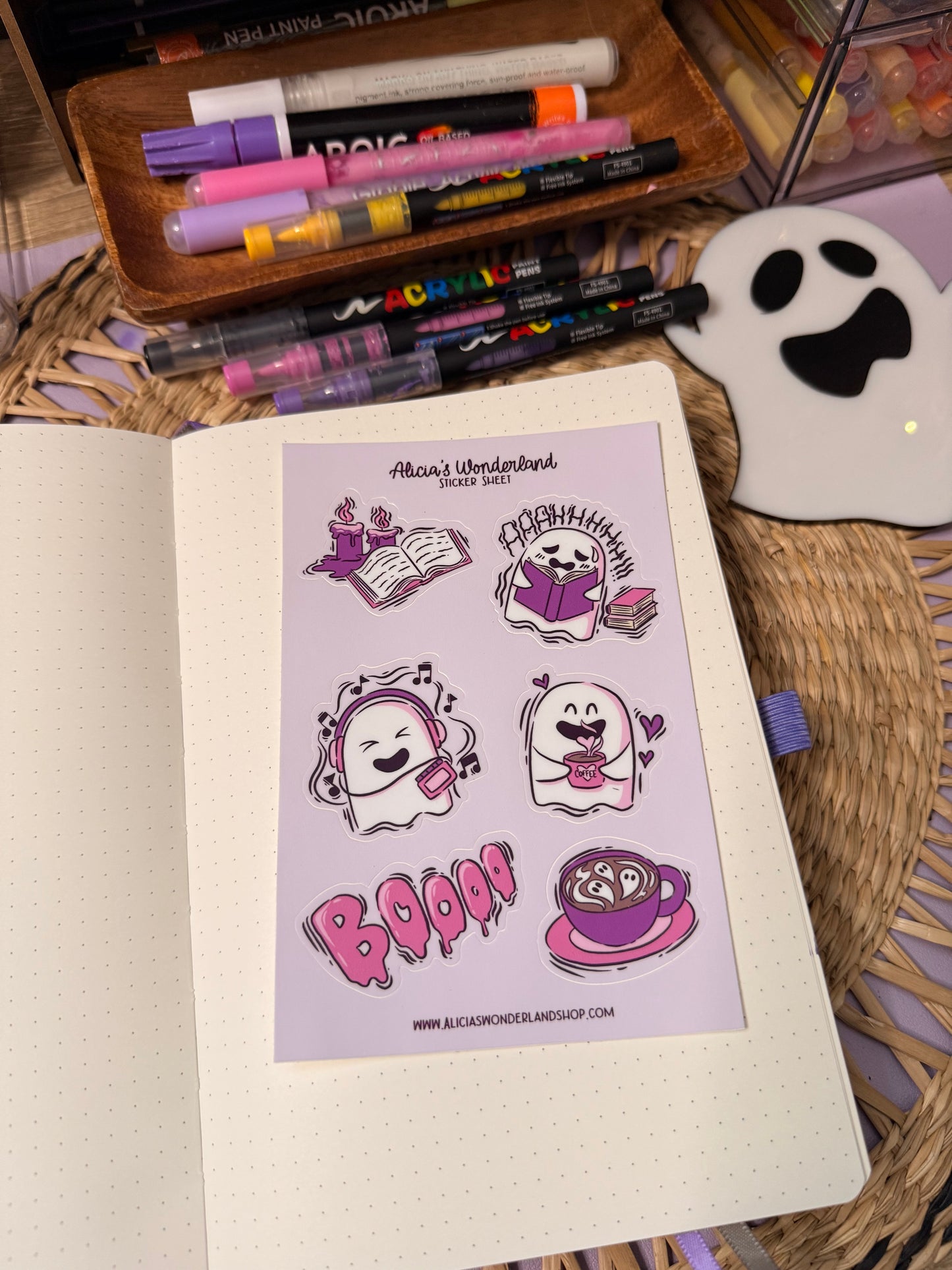 Ghost Hobbies Sticker Sheet