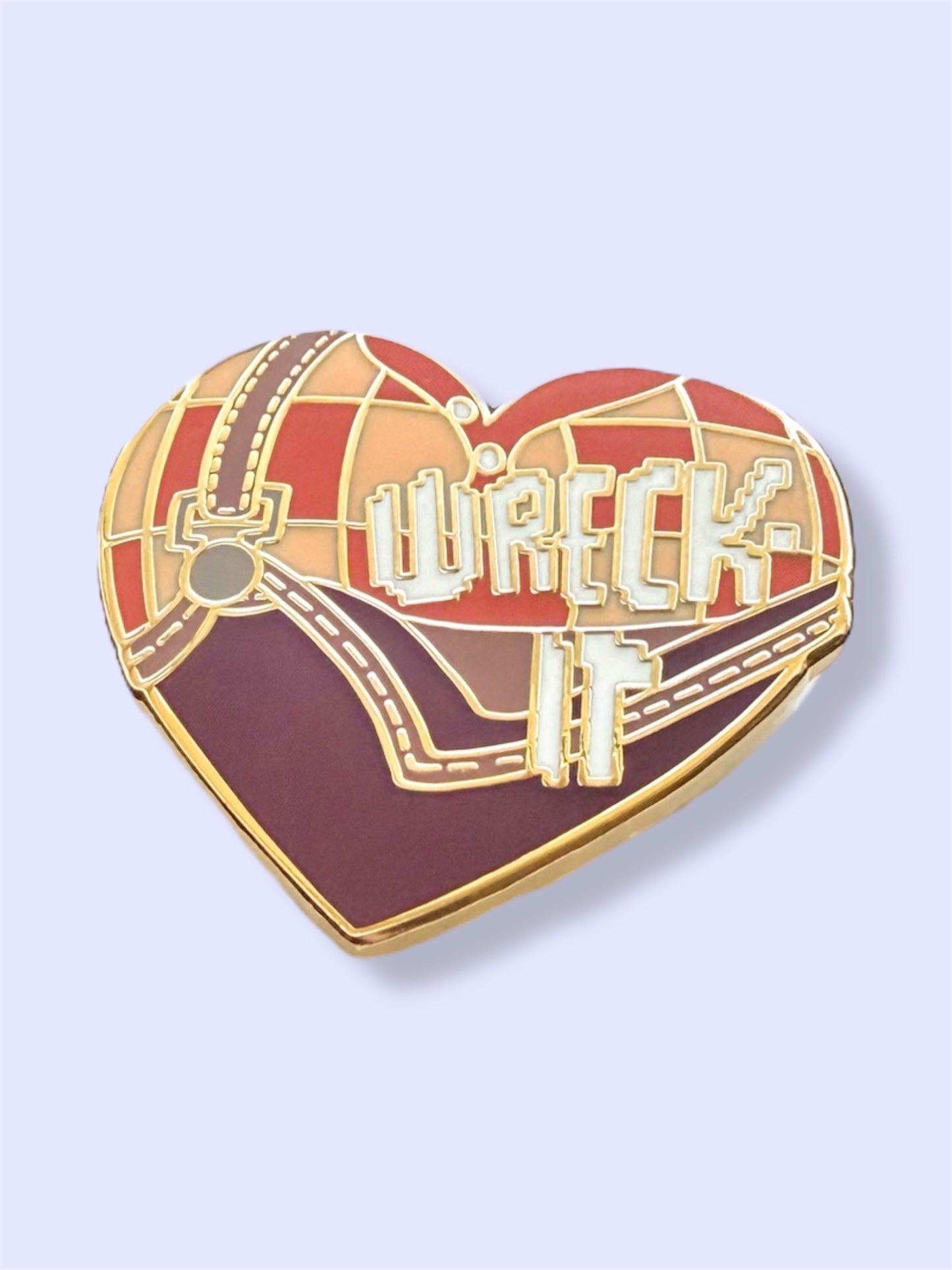 Wreck it Enamel Pin