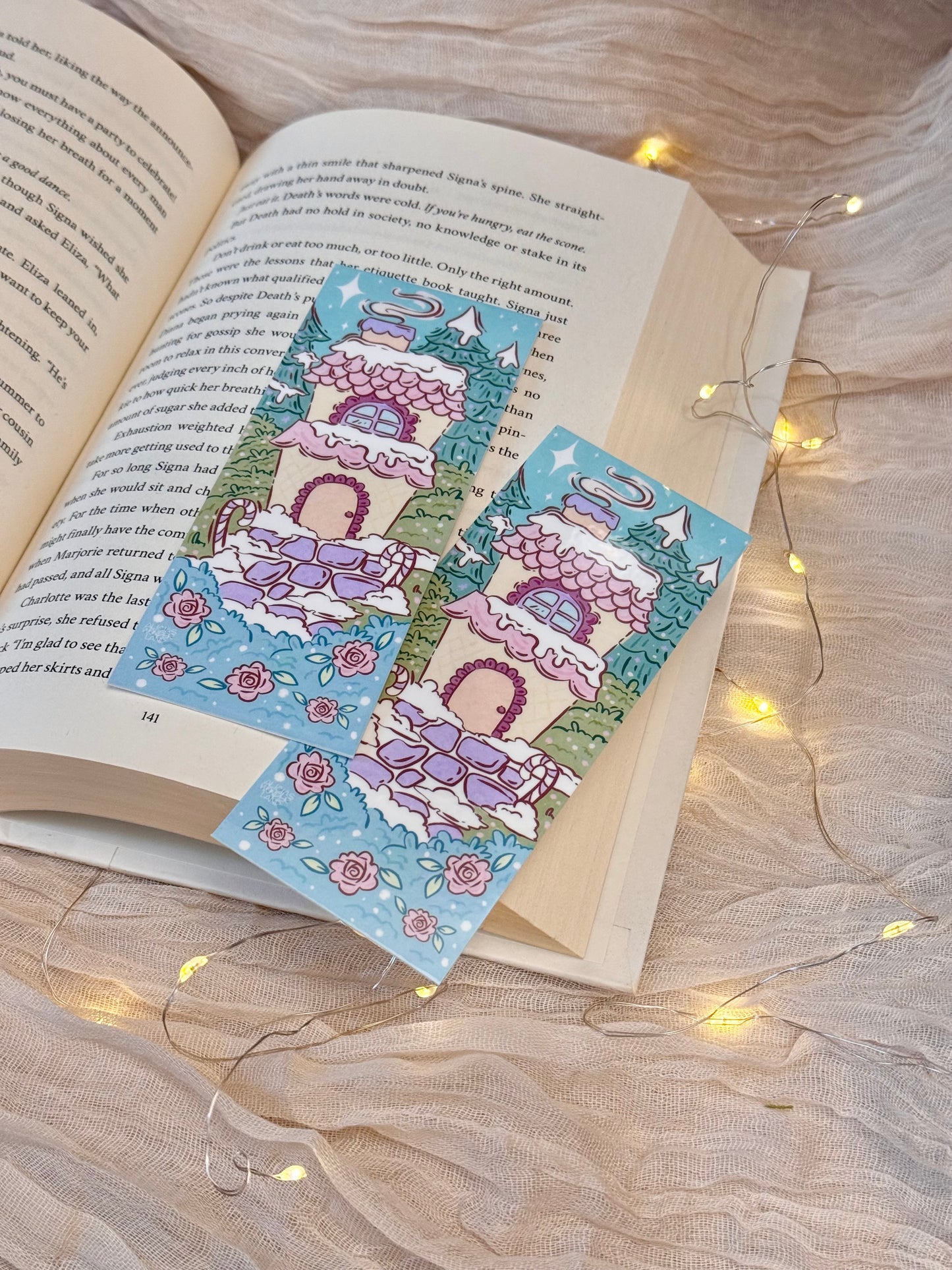 Christmas House Bookmark