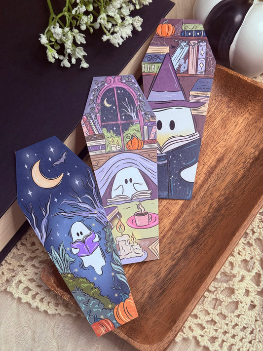 Spooky Ghost Bookmark