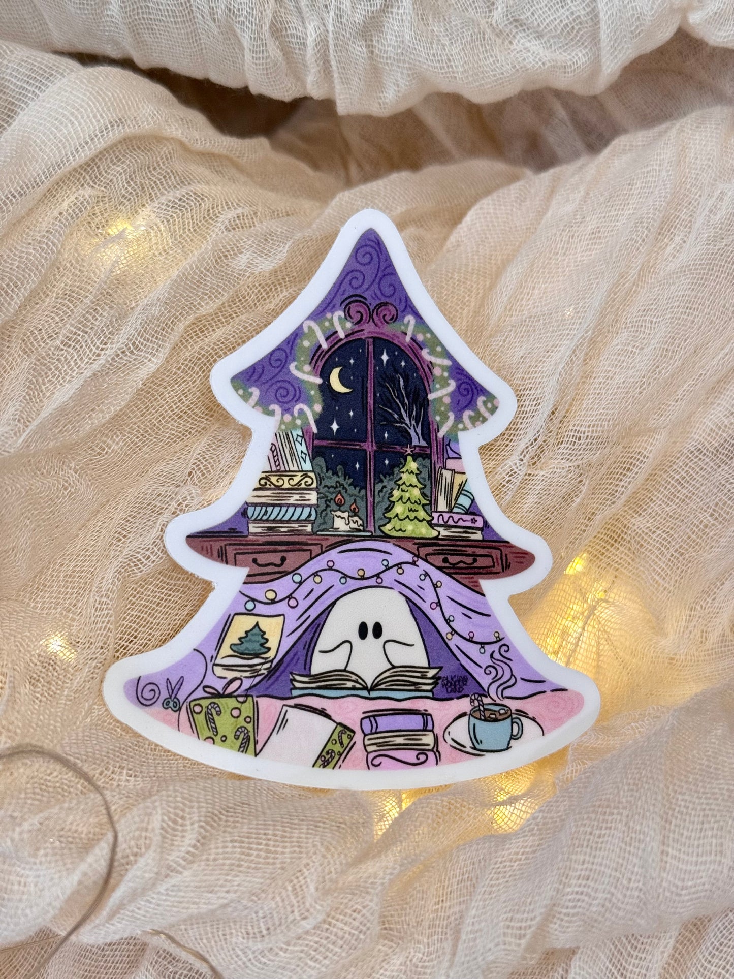 Cozy Reading Corner Sticker