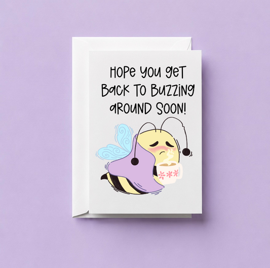 Get Well Soon Greeting Card