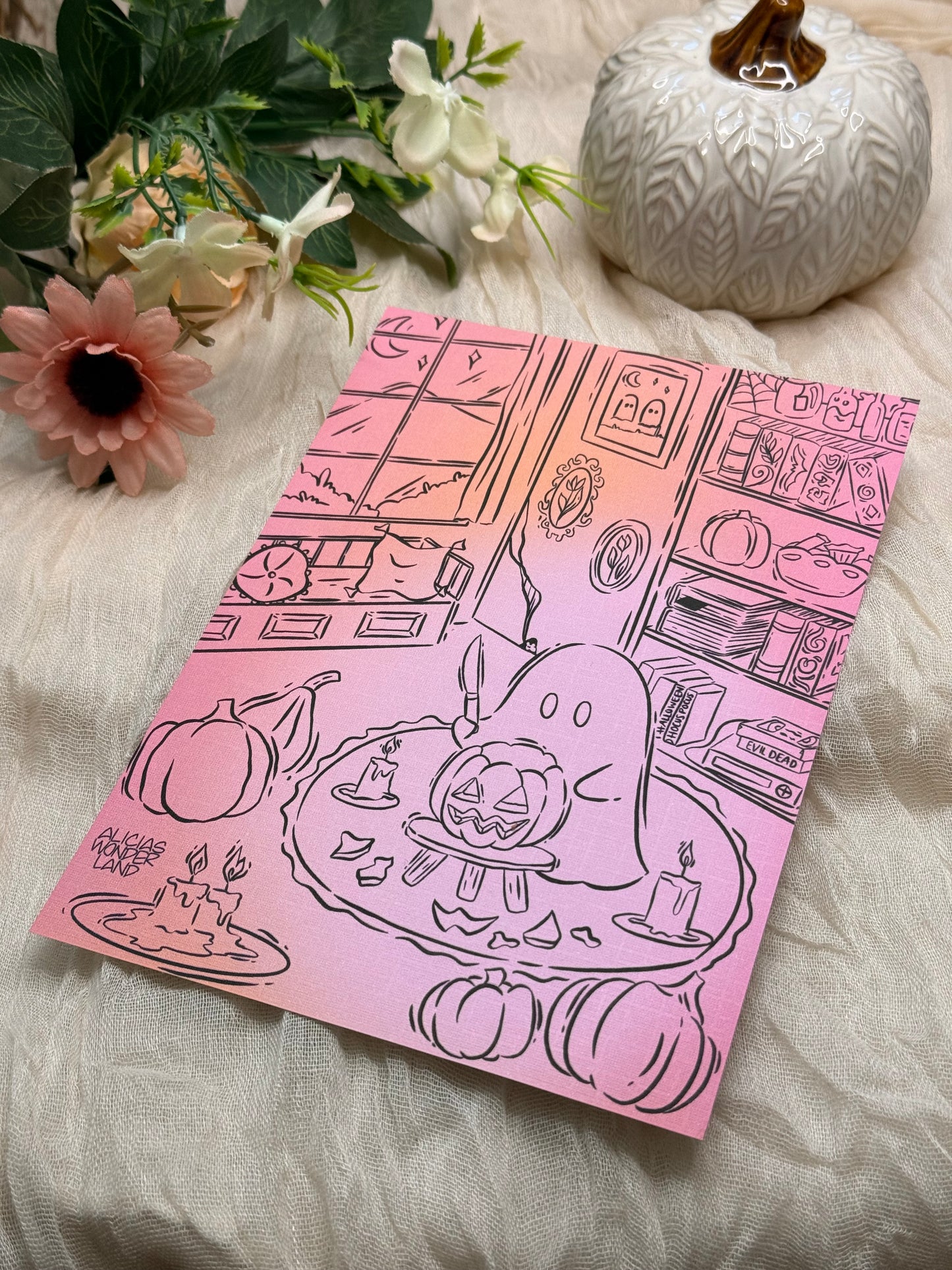 Hobbies of a Ghost Print
