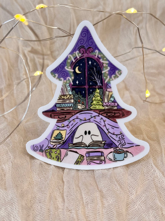 Cozy Reading Corner Sticker