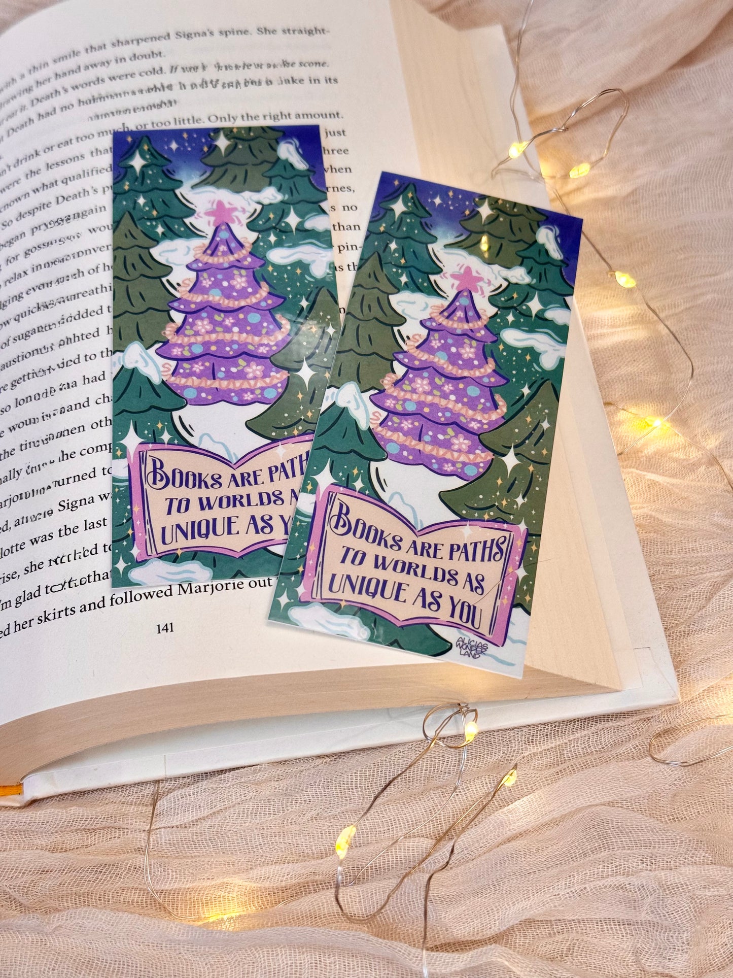 Christmas Tree Bookmark