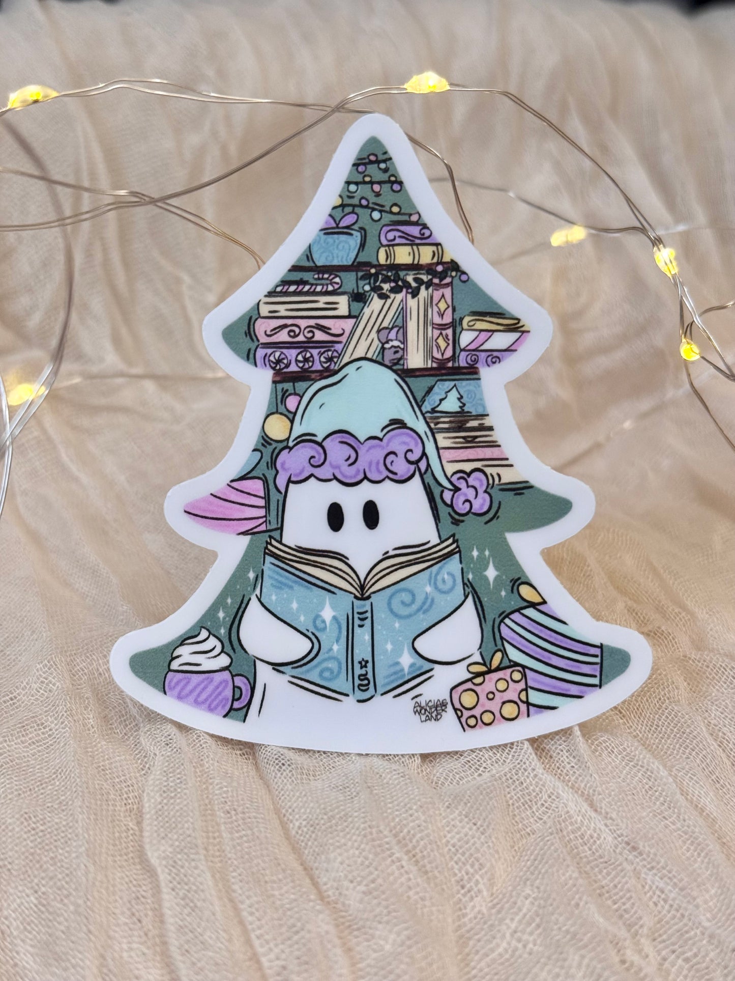 Cozy Reading Corner Sticker