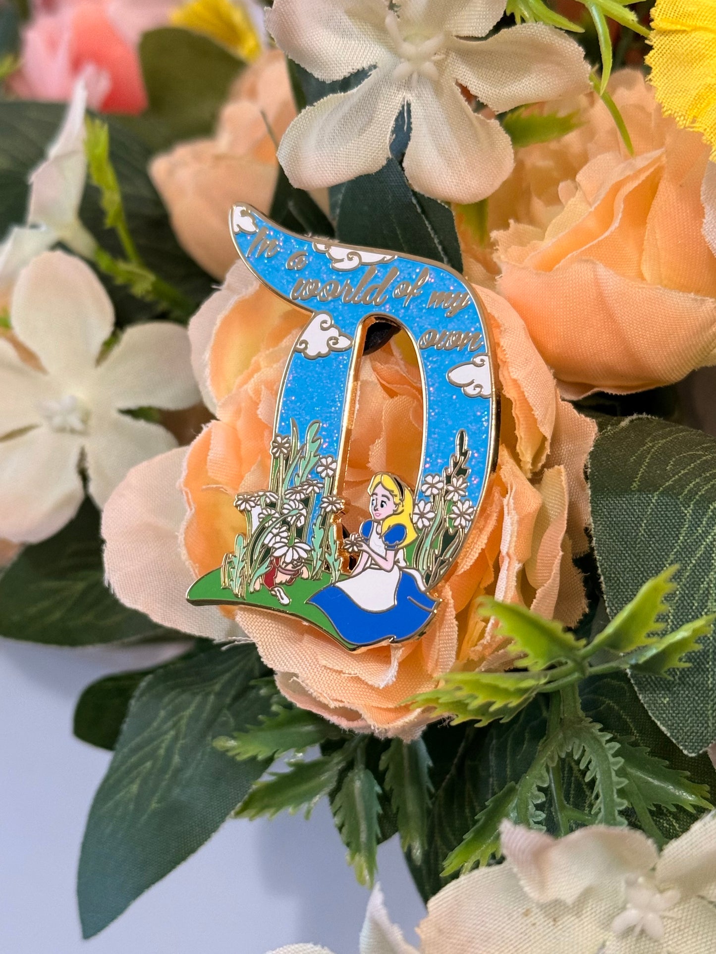 World of my Own Enamel Pin