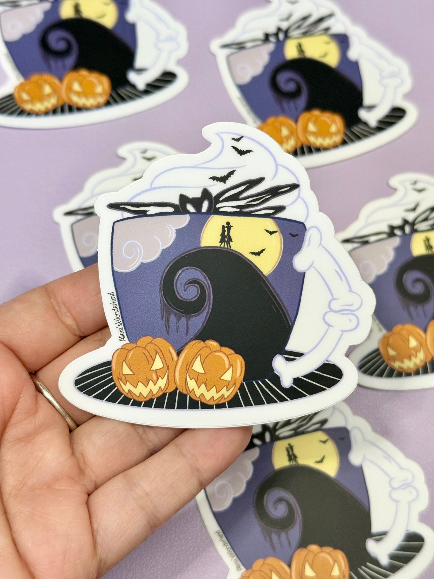 Pumpkin King Brew Sticker | Wicked Mugs