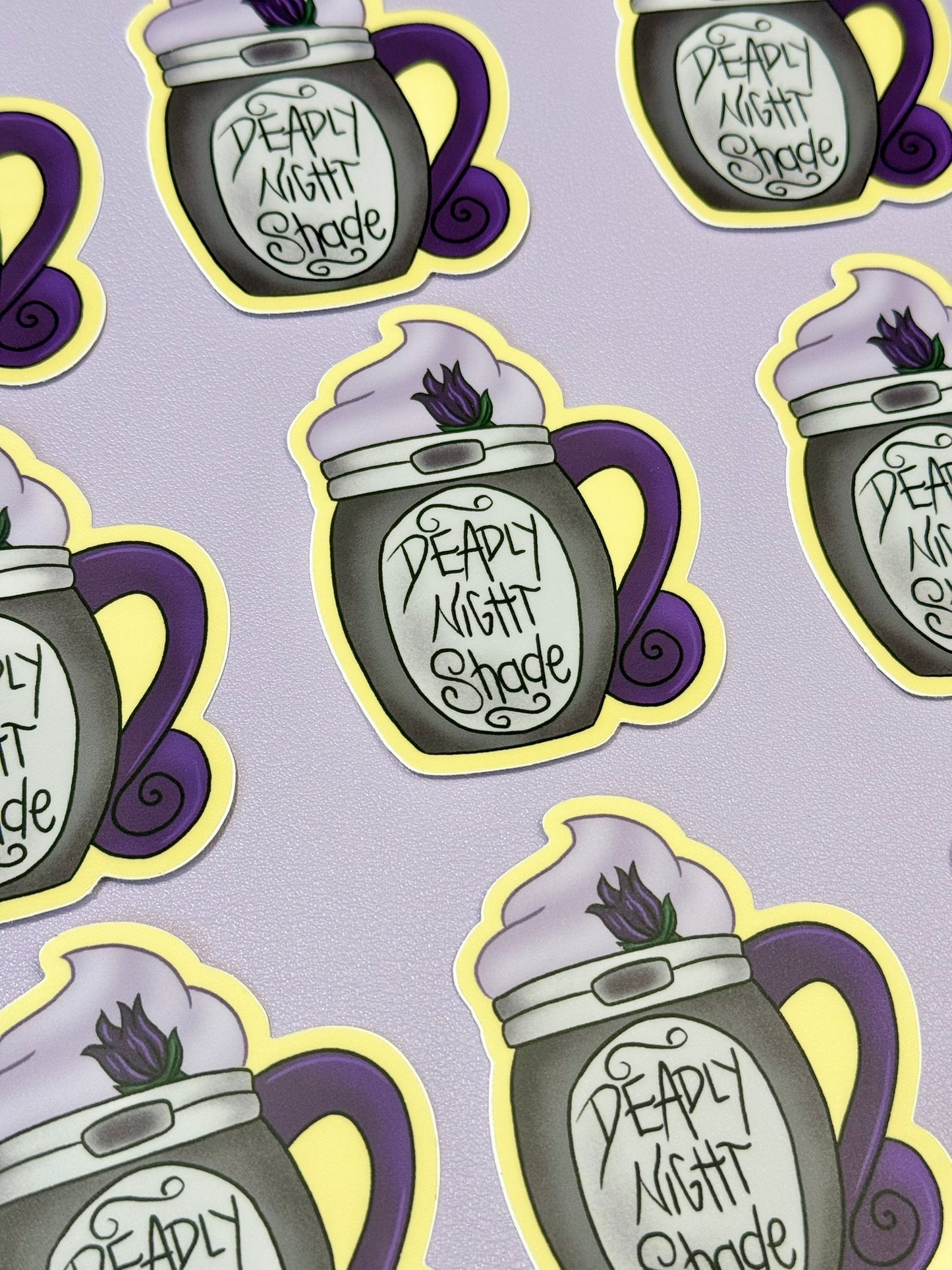 Deadly Nightshade Mug  Sticker