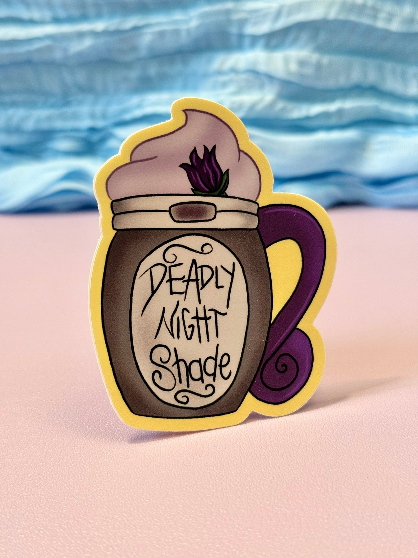 Deadly Nightshade Mug  Sticker