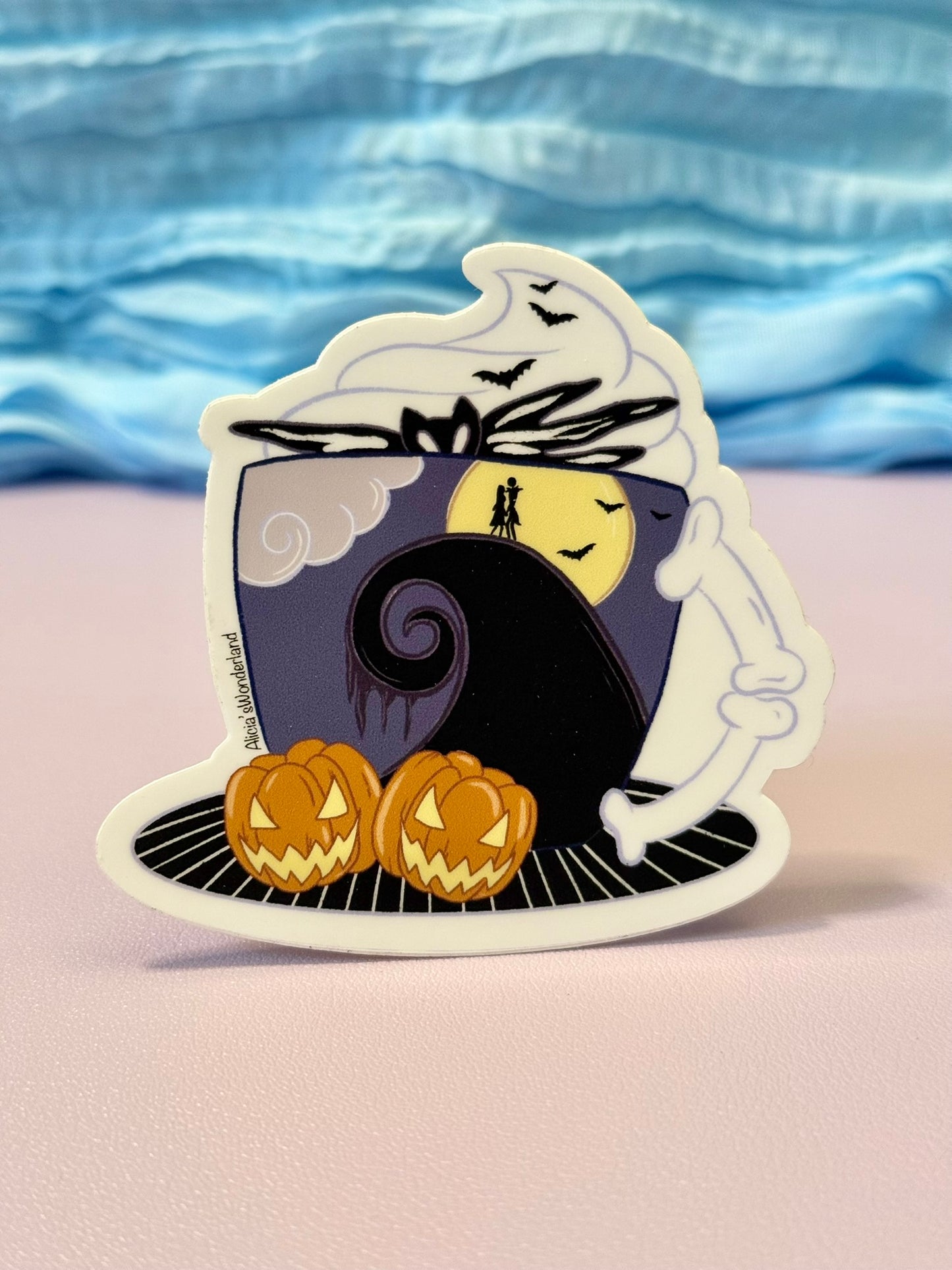 Pumpkin King Brew Sticker | Wicked Mugs
