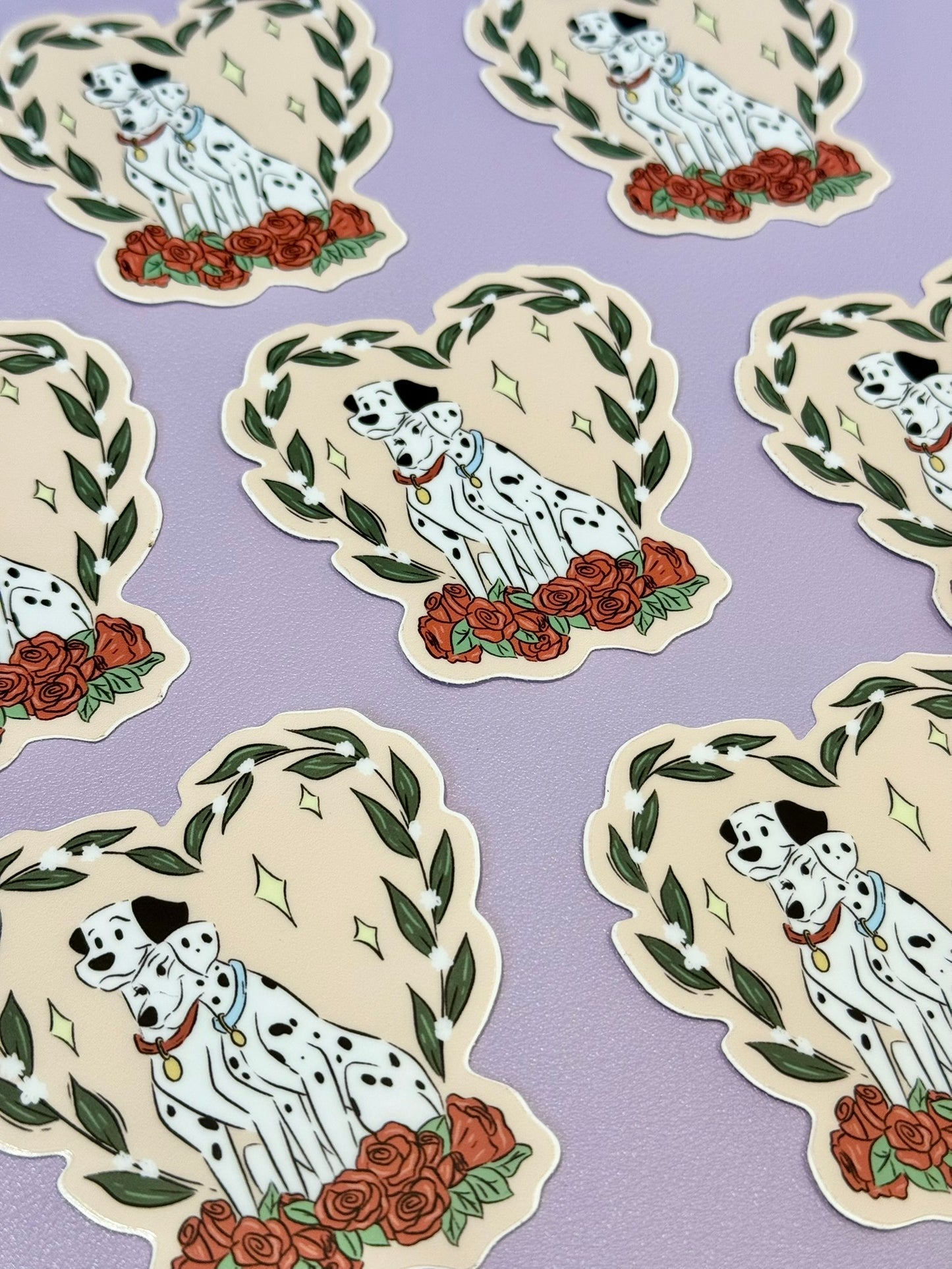 Spotted Sweethearts Sticker