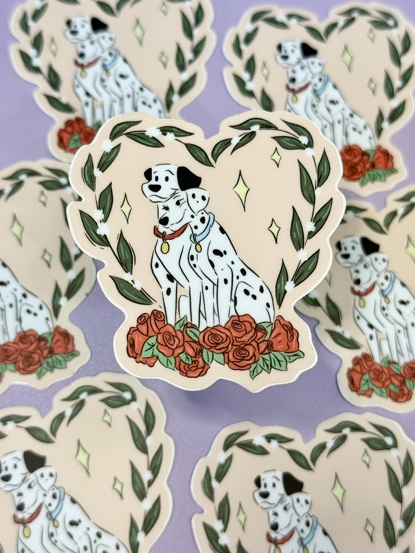 Spotted Sweethearts Sticker