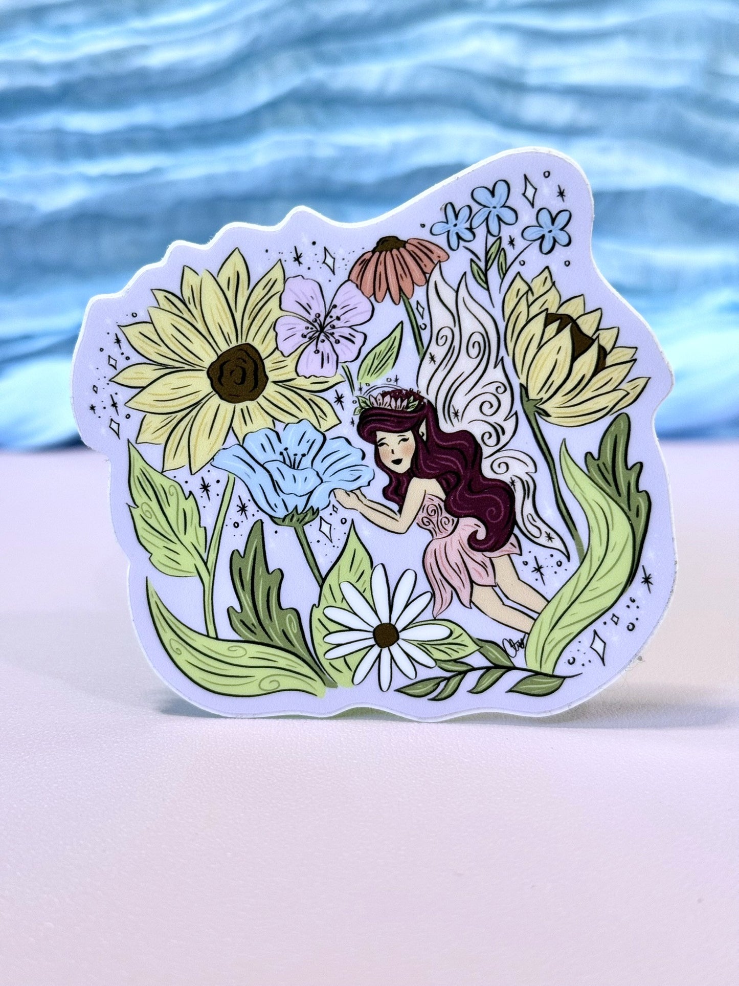 Flower Realm Fairy Sticker
