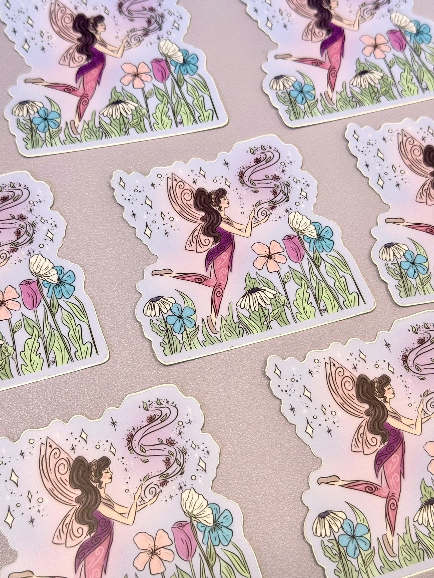 Whispering Wind Fairy Sticker