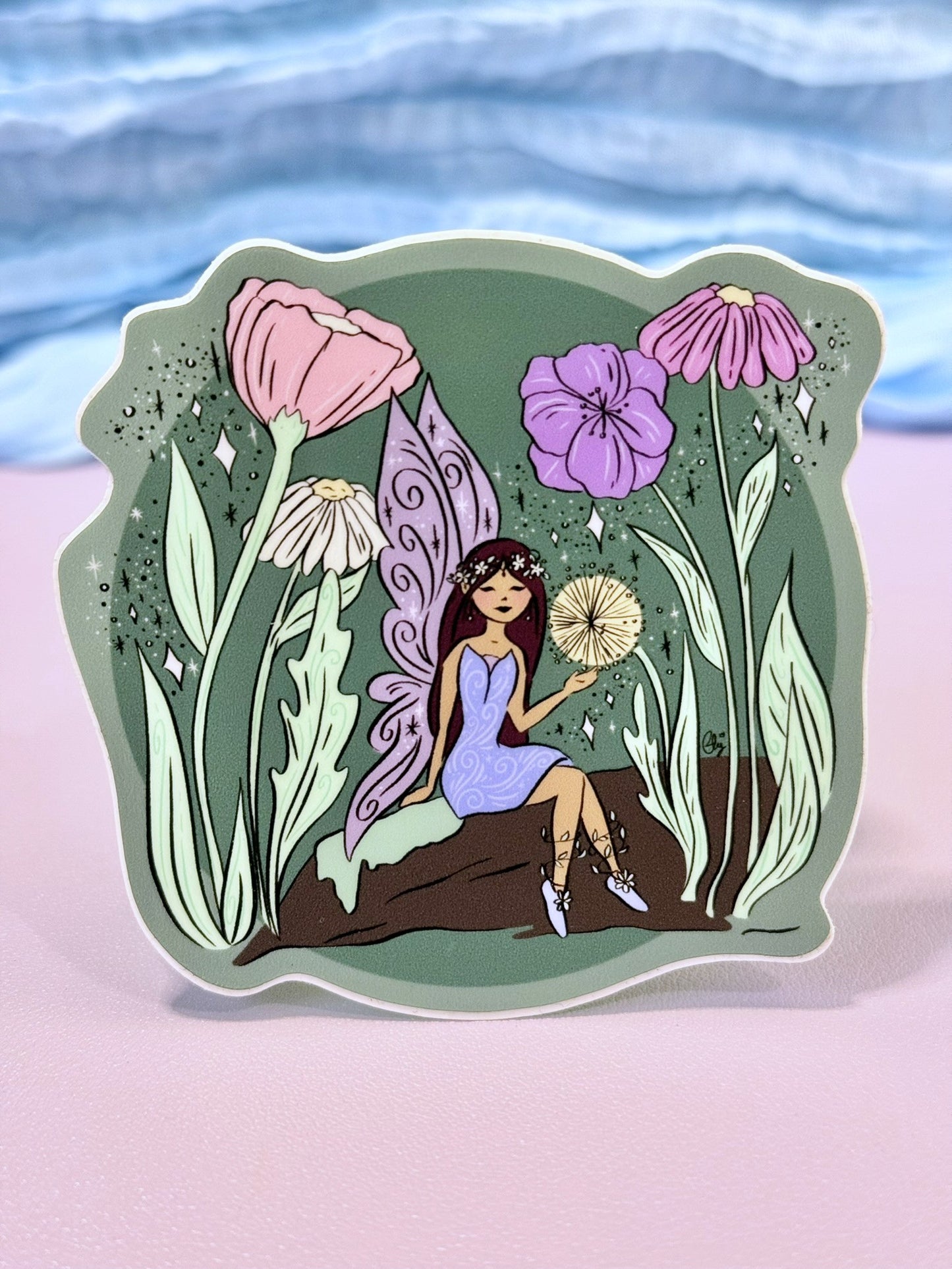 Enchanted Garden Fairy Sticker