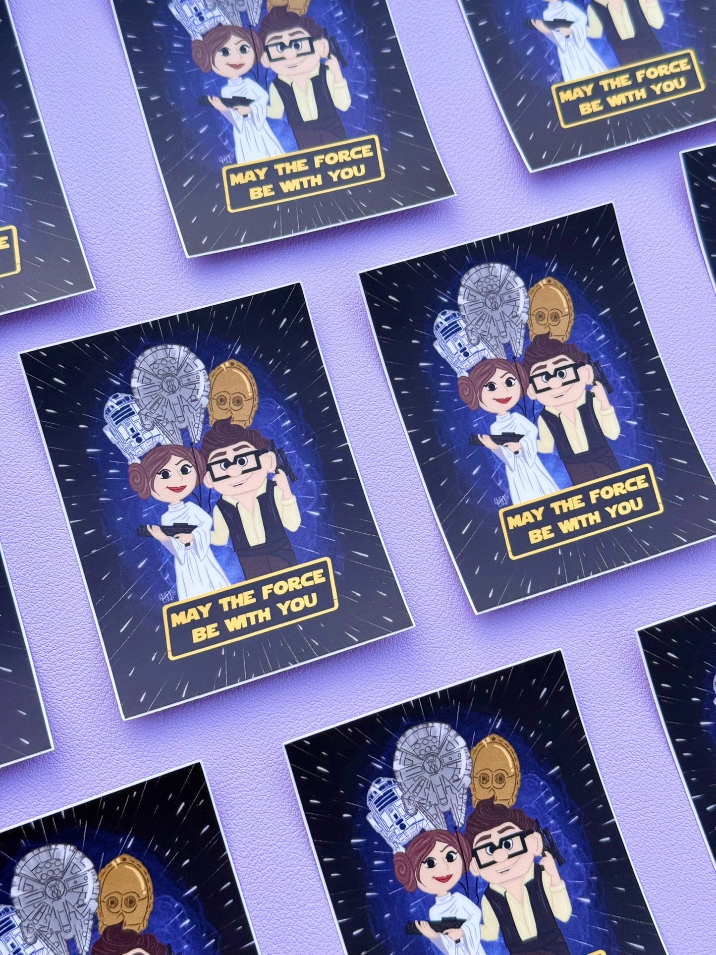 The Force Adventure Vinyl Sticker