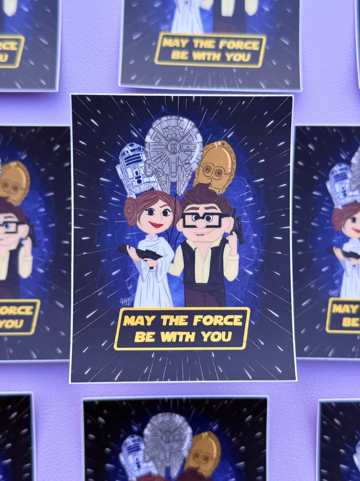 The Force Adventure Vinyl Sticker