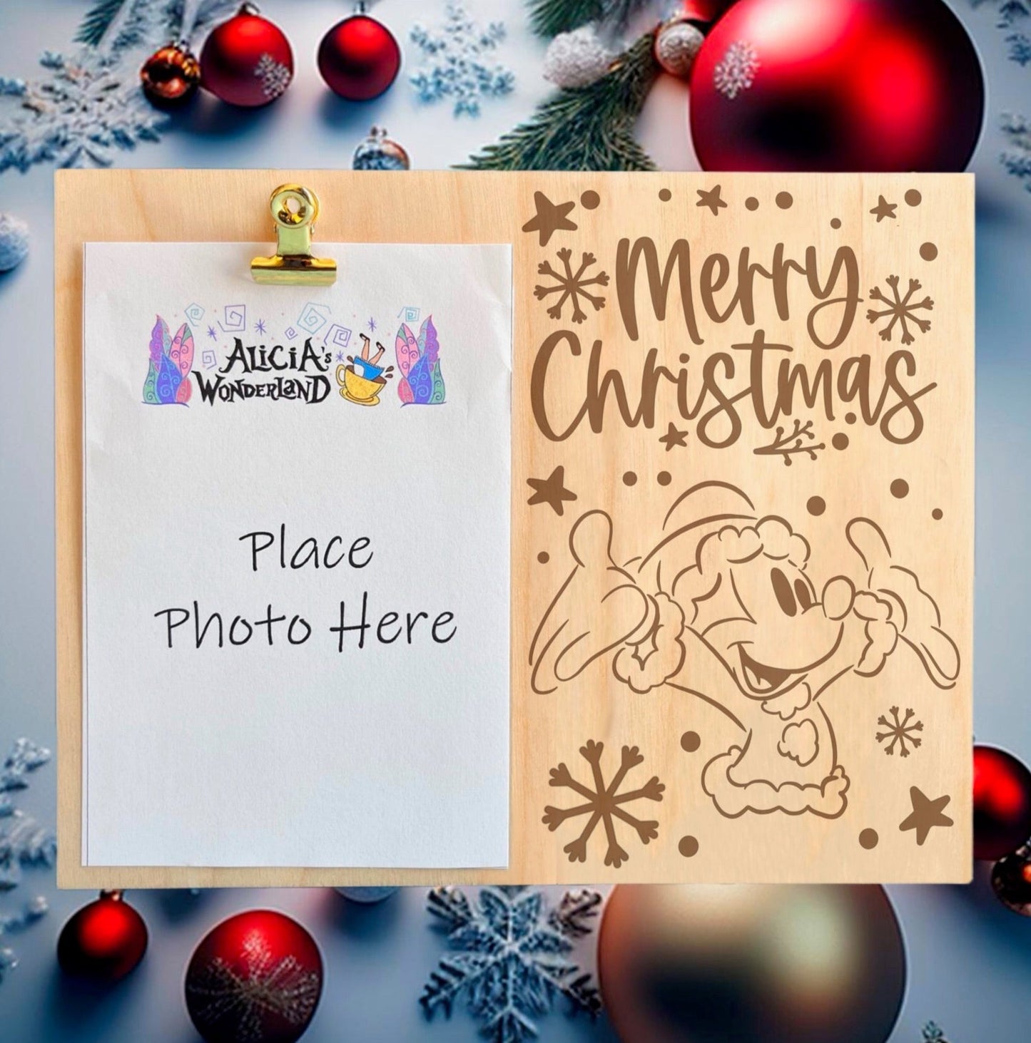 Merry Christmas Picture Frame