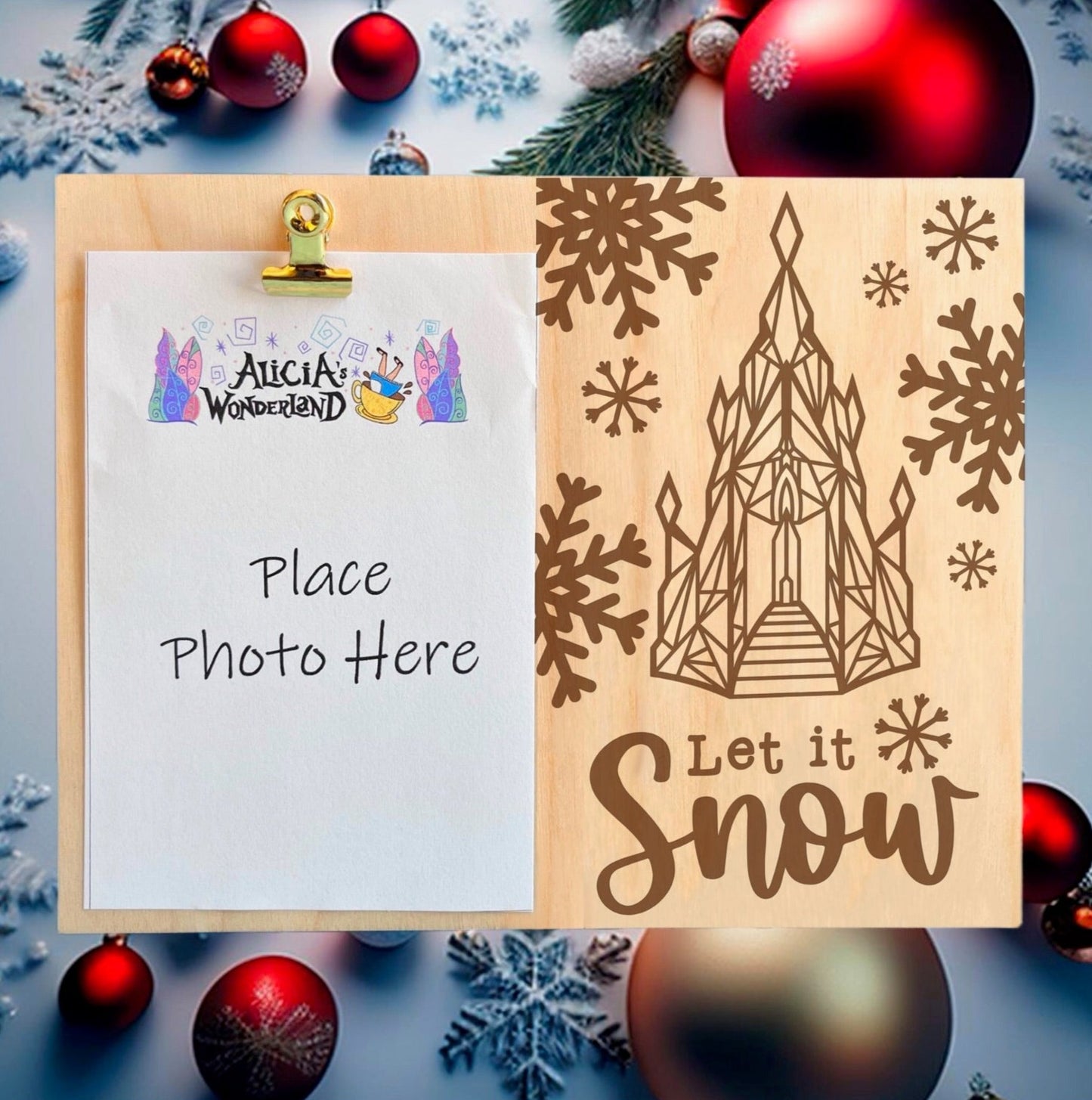 Let it Snow Picture Frame