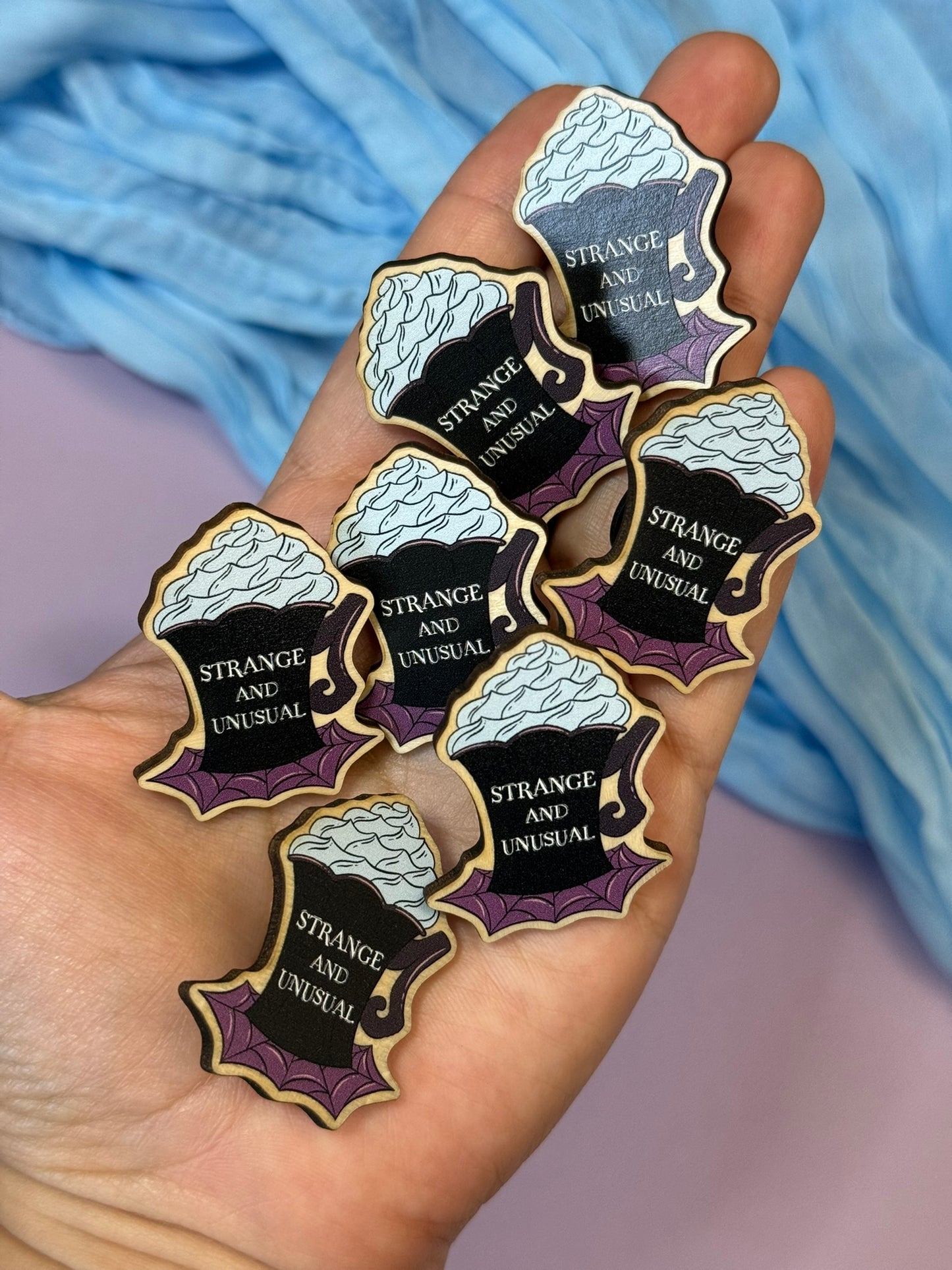 Strange & Unusual Mug Pin