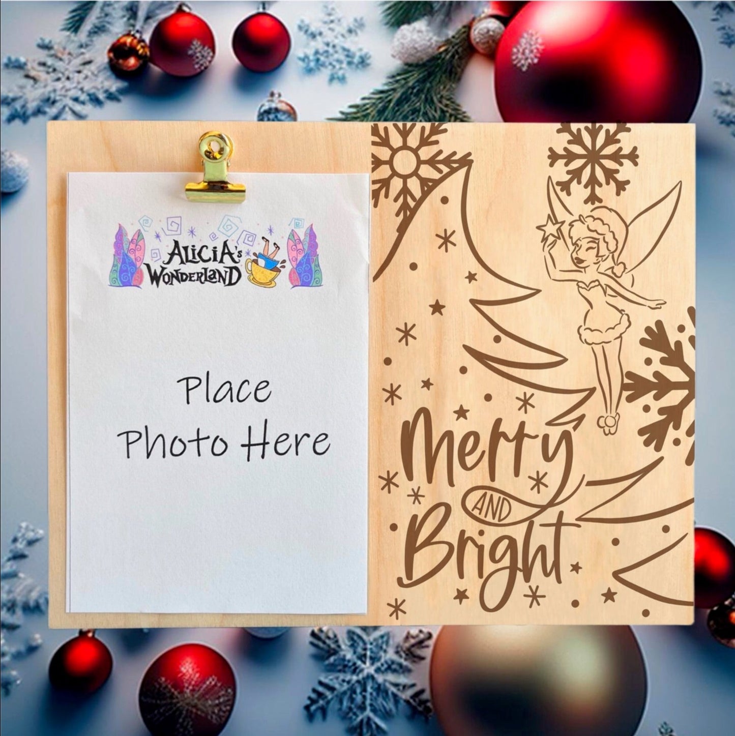 Merry & Bright Picture Frame