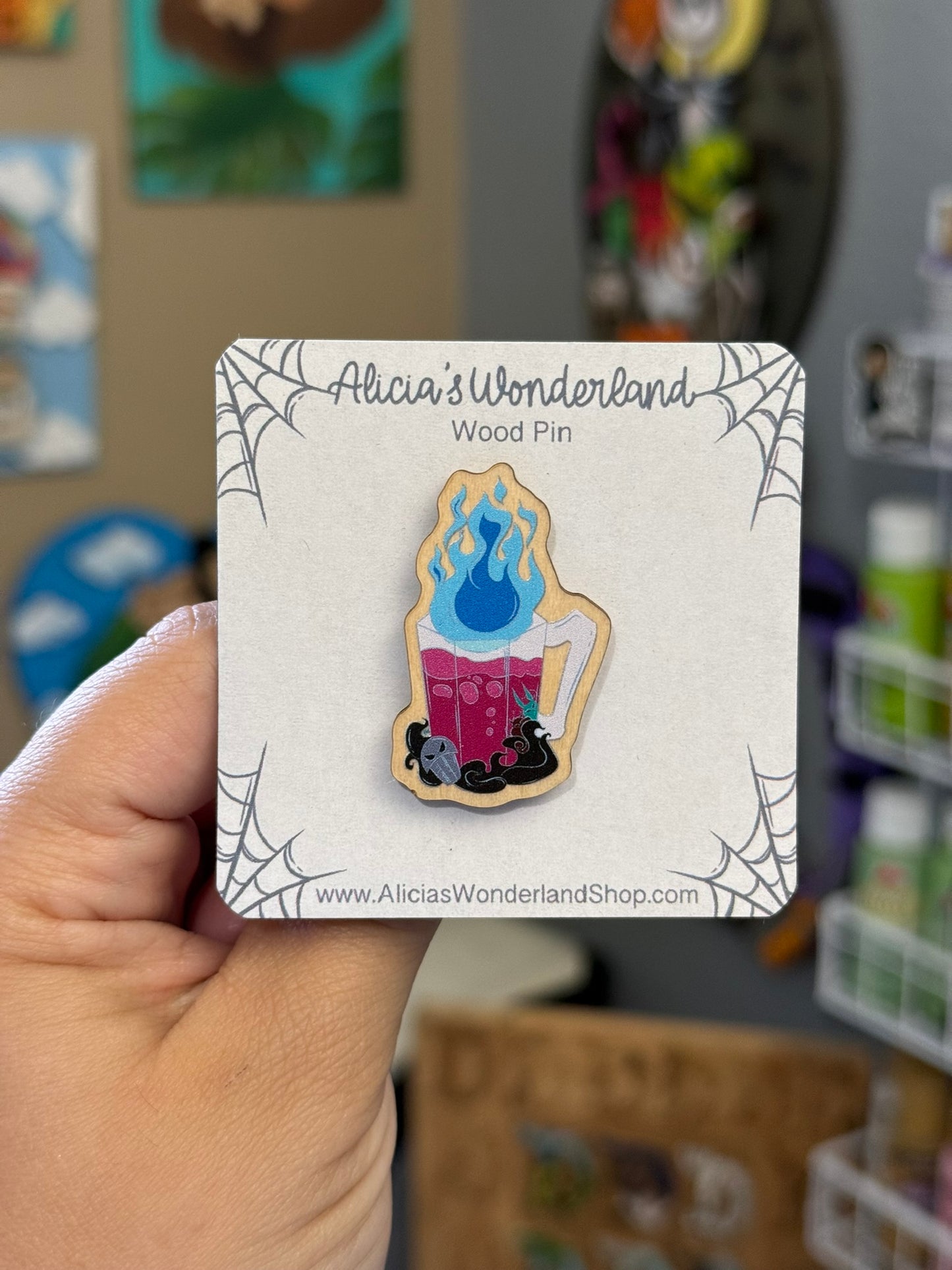 Underworld Villain Mug Pin