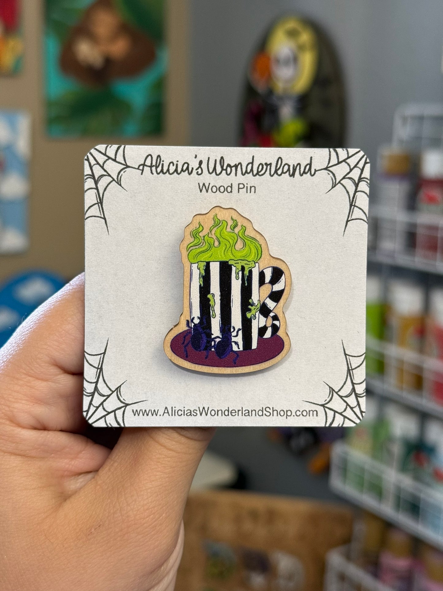 Beetle Mug Pin