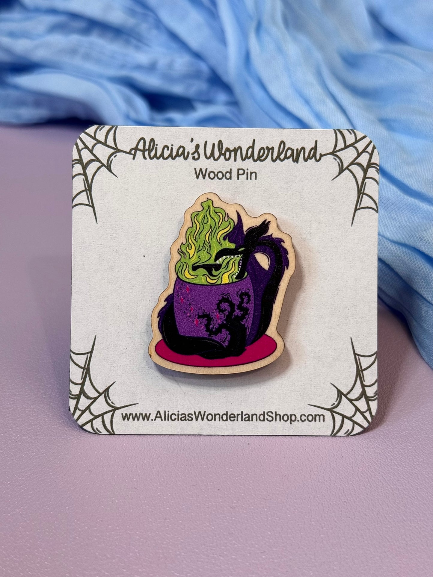 Villain Dragon Mug Pin
