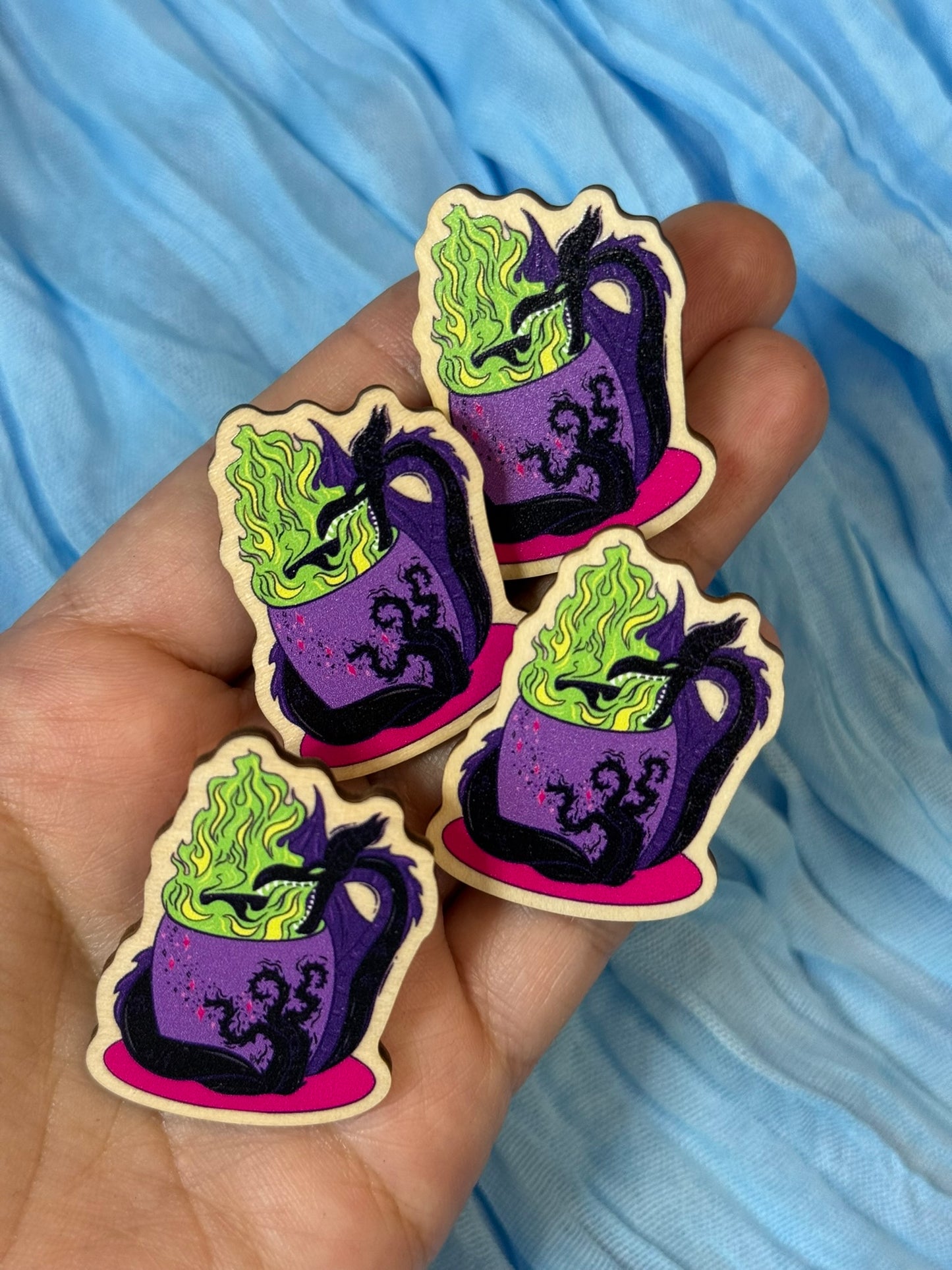 Villain Dragon Mug Pin